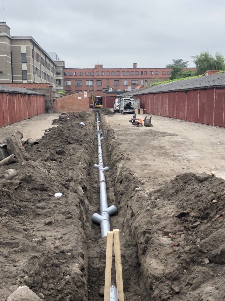 Grond- en rioleringswerken