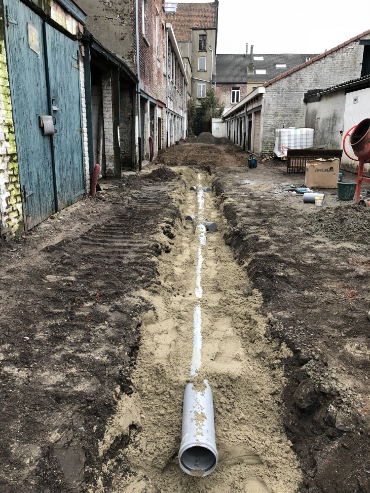 Grond- en rioleringswerken