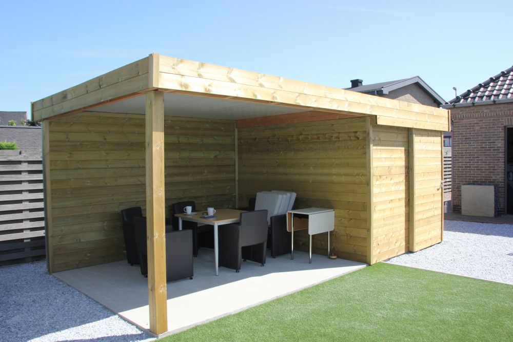 Tuinhuizen, carports, poolhouses