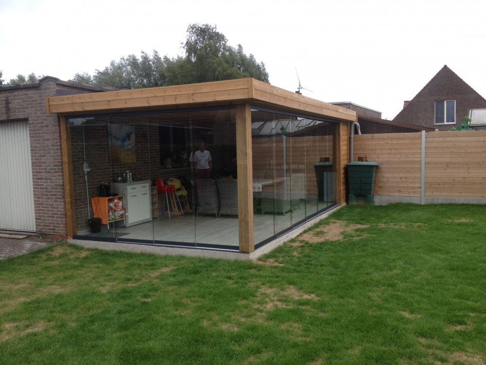 Tuinhuizen, carports, poolhouses